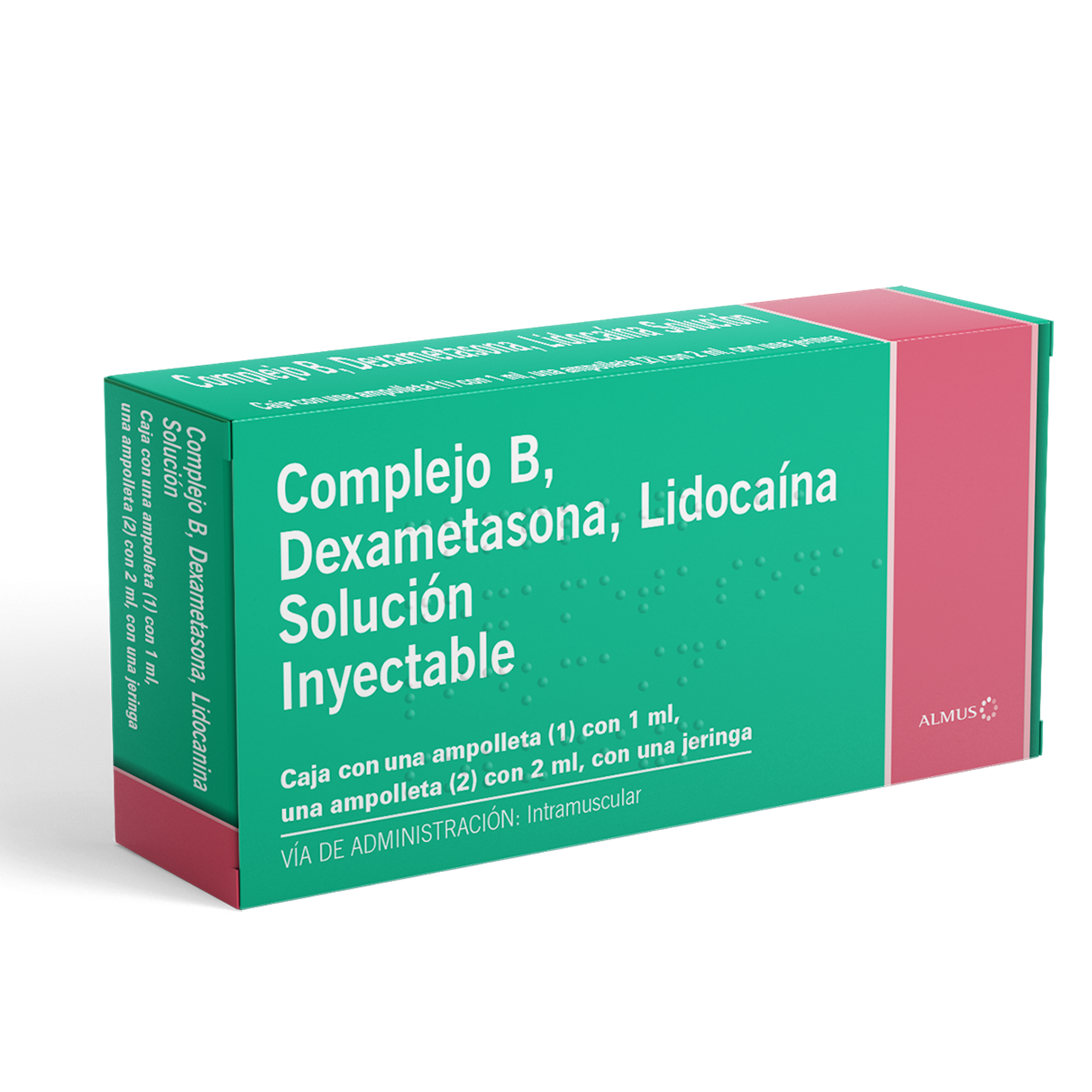 Complejo B Dexametasona, Lidocaína