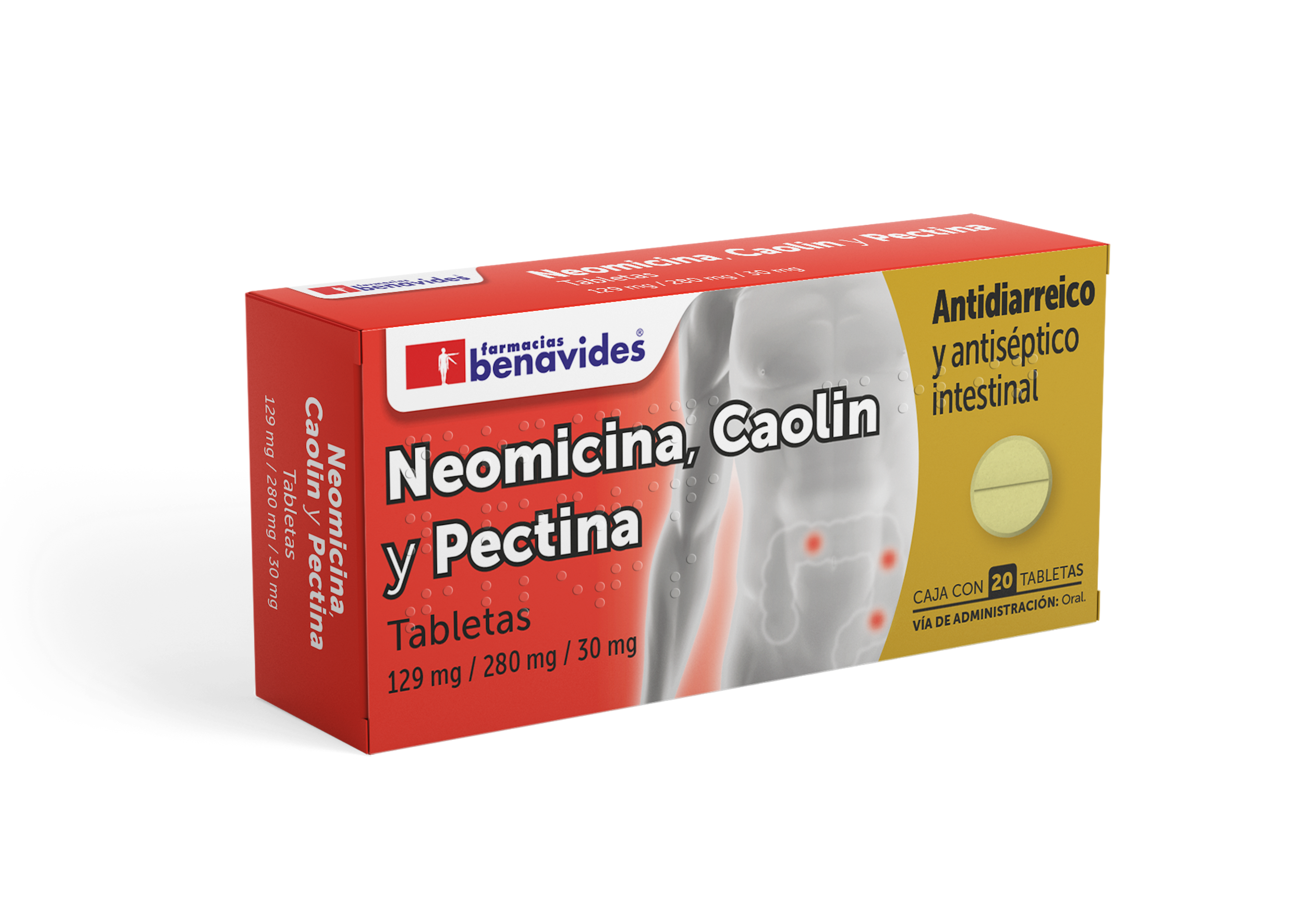 Neomicina/Caolin/Pectina