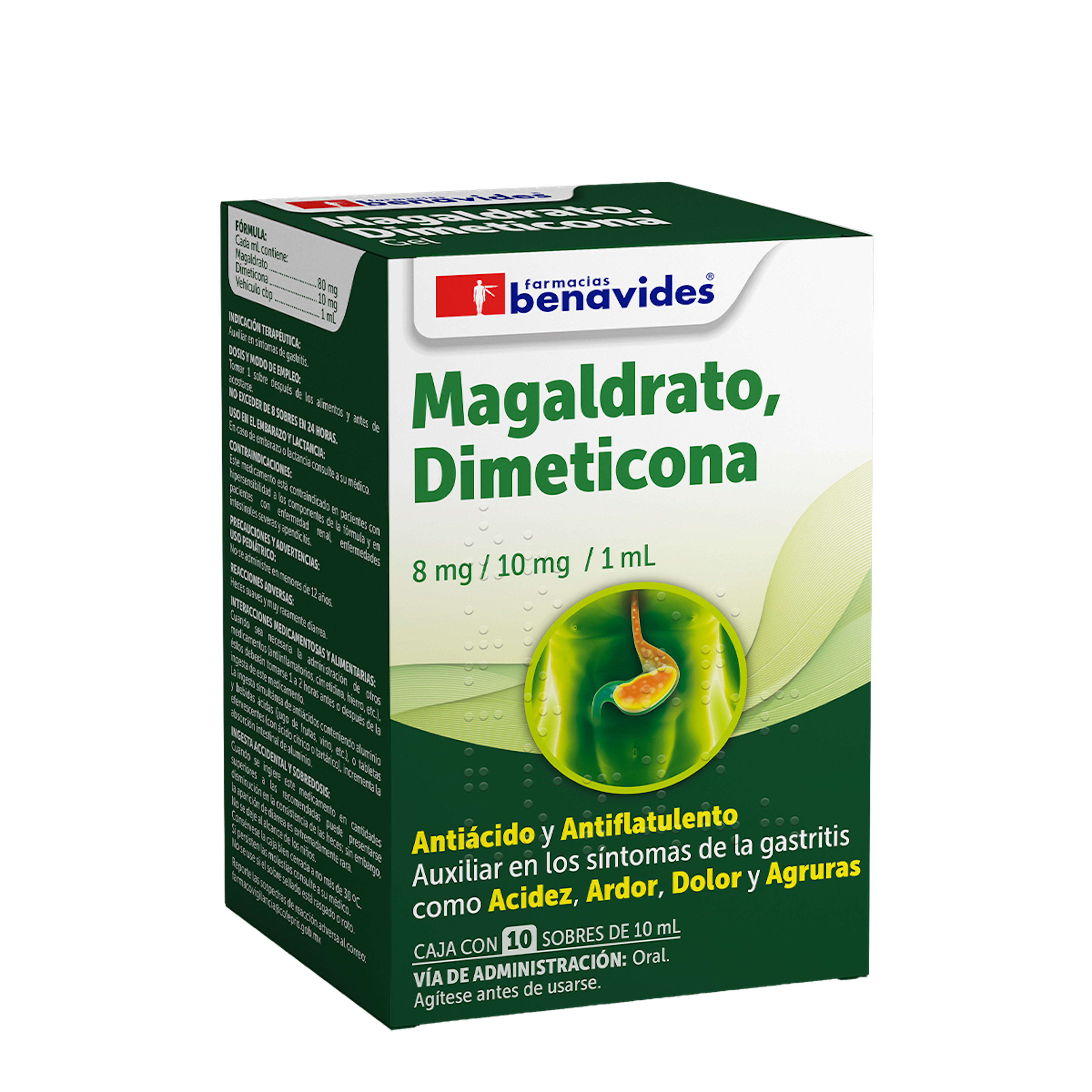 Magaldrato Dimeticona       